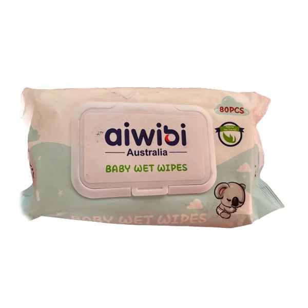aiwibi Bamboo Baby WET WIPES 80 PCS